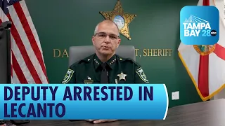 Citrus County Deputy Arrested for Battery at Lecanto Target