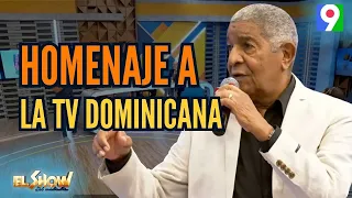 Tribute to Dominican TV! Nelson Muñoz commemorates his 74 years on La Telerealidad