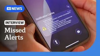 Expert explains why some phones did not receive the AusAlert test | ABC NEWS