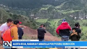 Seis municipios en alerta por riesgo de deslizamientos en Norte de Santander