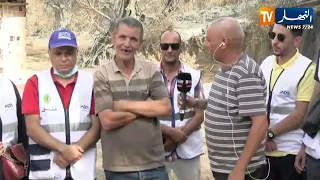 From the heights of El Djoumaa Beni Habibi municipality, Ennahar TV reports on the conditions of ...