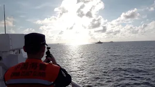 China Coast Guard Releases Footage Documenting Full Surveillance of Filipino Personnel Evacuation