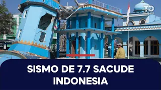 7.7-magnitude earthquake rocks Indonesia, leaving 38 dead