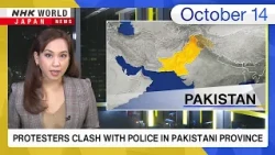 Protesters clash with police in Pakistani provinceーNHK WORLD-JAPAN NEWS