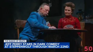 Jeff Perry stars in 'The Dance of Death' at Chicago's Steppenwolf theater