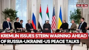 Kremlin Issues Warning Ahead Of Russia-Ukraine-US Trilateral Peace Talks, Wants Total Surrender?