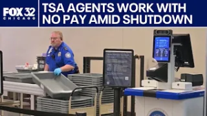TSA agents work without pay after DHS shuts down, lawmakers trade blame