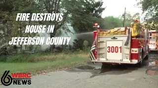 House fire on Java Avenue