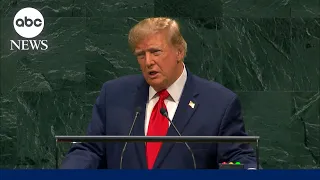 FULL SPEECH: Trump addresses United Nations General Assembly