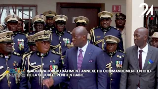 🔴 CONSTRUCTION STOP 🏗️: INAUGURATION OF THE PENITENTIARY SECURITY COMMAND ANNEX