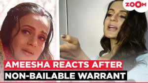 Ameesha Patel finally REACTS as she faces non-bailable warrant in the 2017 event dispute case