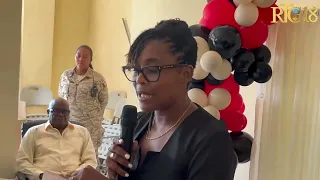 Enstalation Lineda Carrié nan tèt direksyon depatmantal sid Ministè Kondisyon Fanm ak Dwa Fanm.