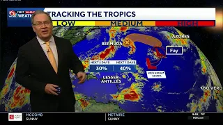 Two areas of interest in the tropics