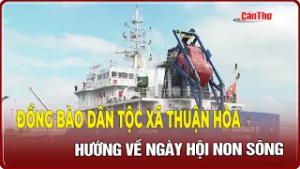 Đồng bào dân tộc xã Thuận Hòa hướng về ngày hội non sông | CT-TDT