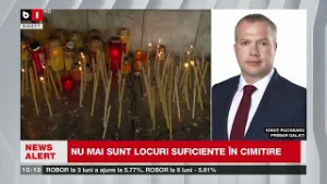 Cimitirele din Galati neincapatoare.Primarul Ionut Pucheanu vine cu explicatii.