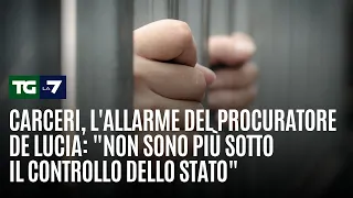 Prisons, Prosecutor De Lucia's warning: "They are no longer under State control"