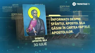 Sfântul Apostol Sila – 30 iulie #Sinaxar