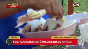 Festival gastronómico al disco arado en Itapúa