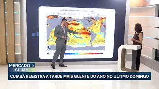 Weather changes across several regions of Brazil with rain, heat, and alerts