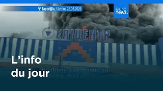 L’info du jour | 28 août 2026 - Soir