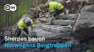Nepalesische Sherpas machen Norwegens Berge sicherer