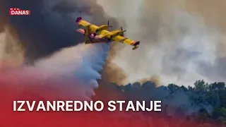 Europa gori: Više od 80 tisuća ljudi bježi pred požarima, pomaže i hrvatski kanader | RTL Danas