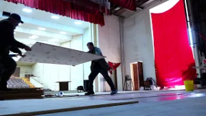 18 02 26 Մեկնարկել են Սևանի Ս. Զաքարյանի անվան մշակույթի պալատի դահլիճի վերանորոգման աշխատանքները: