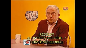 VITRAY TAMÁS * Részlet a "JÓTETT HELYÉBE.." című műsorból  (2007) Műsorvezető: FARKAS BÁLINT 