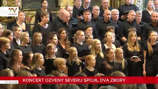 Koncert Ozveny severu spojil dva zbory