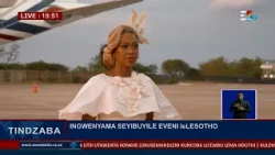 His Majesty King Mswati III has returned home after attending Lesotho’s Diamond Jubilee celebrations