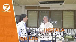 Paterna air-conditions all of its public schools with 100% municipal funding