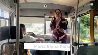 Free Transportation Connects Students in El Salto to Their Schools