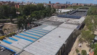 The Ventas park over the M-30 undergoes a complete transformation