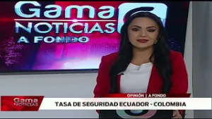 ? #AFondo | Tasa de seguridad Ecuador-Colombia  /  6-3-2026