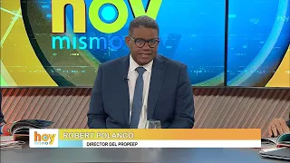 ¡Excelentes noticias para el dominicano! Robert Polanco Director del PROPEEP en Hoy Mismo