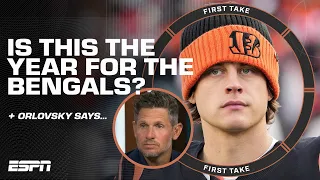Orlovsky says if Joe Burrow stays healthy the Bengals are A LOCK for the playoffs 🔒 | First Take