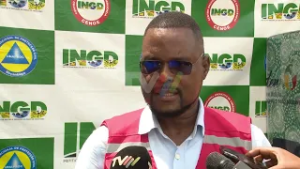 Apoio às vítimas das calamidades: Instituição Bancária doa dezasseis toneladas de produtos ao INGD