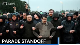 Standoff continues in Portadown amid appeals for calm | RTÉ News