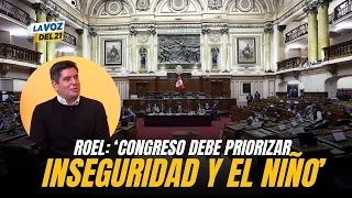 Luis Roel after Keiko's request: "If the Senate modifies the powers, the opposition will be reaff...