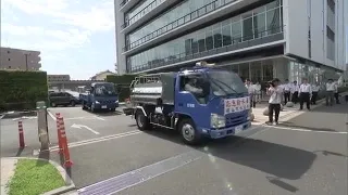 Dispatched to Areas Affected by the Kumamoto Earthquake Amid Large-Scale Water Outages: Okayama C...