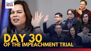 FULL - Day 30 of VP Sara Duterte impeachment trial (September 28, 2026) | GMA News