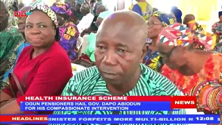 Health Insurance Scheme:  Ogun Pensioners Hail Gov. Abiodun for his Compassionate Intervention