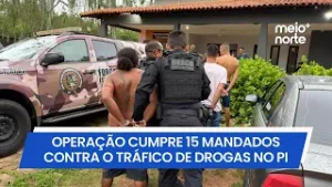 Operação cumpre 15 mandados contra o tráfico de drogas e organizações criminosas | Meio Norte