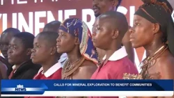 CALLS FOR MINERAL EXPLORATION TO BENEFIT COMMUNITIES  - nbc