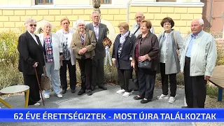 62 éve érettségiztek - most újra találkoztak