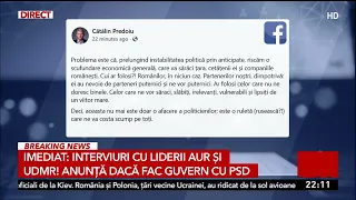 Cătălin Predoiu compares Romania's political crisis to the Titanic