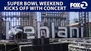 Super Bowl weekend kicks off with concerts