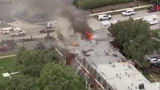 Dozens of residents displaced after fire tears through Woodridge apartment