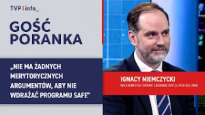 Niemczycki: nie ma żadnych merytorycznych argumentów, aby nie wdrażać programu SAFE | GOŚĆ PORANKA