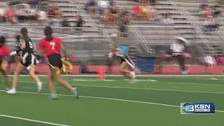 Girls flag football: Maize South blanks Maize in rivalry game